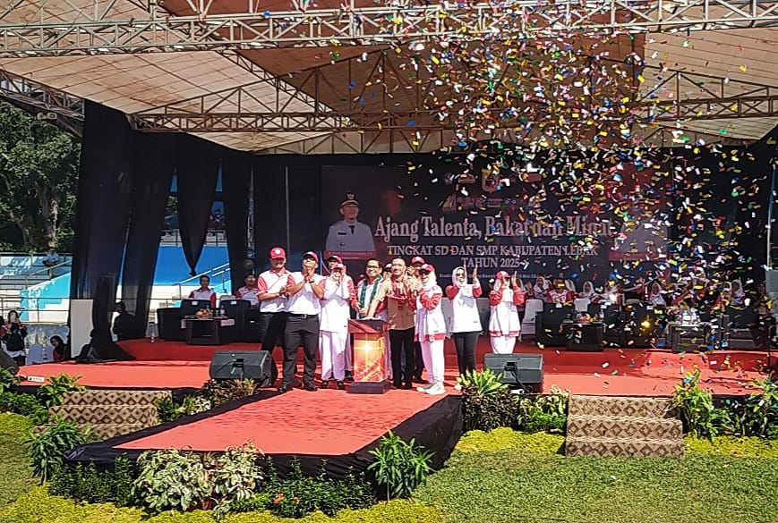 Bupati Lebak Buka Kegiatan Pestival Pelajar: O2SN, FLS2N, OSN, GSI, dan OPSI Tahun 2025