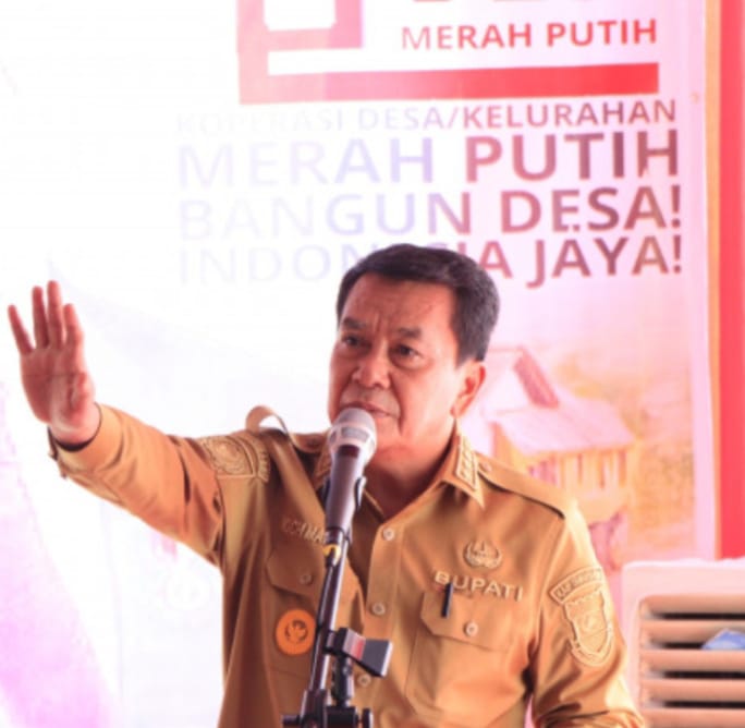 Bupati Maesyal Resmikan Koperasi Merah Putih, Perkuat Ekonomi dan Kemandirian Desa
