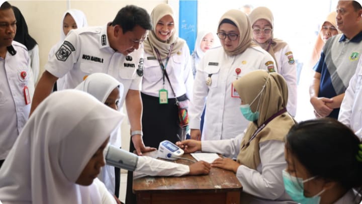 Pemkab Tangerang Dukung Program Nasional Luncurkan Kegiatan PKG Dan Aksi Bergizi GARASI Gemilang